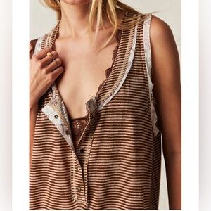 We The Free Love Language Tank NWT Size M